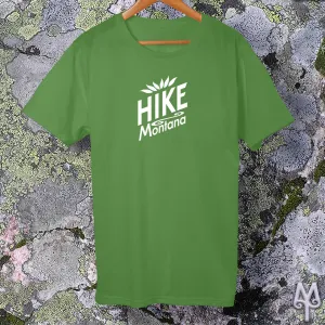 Hike Montana, white logo t-shirt