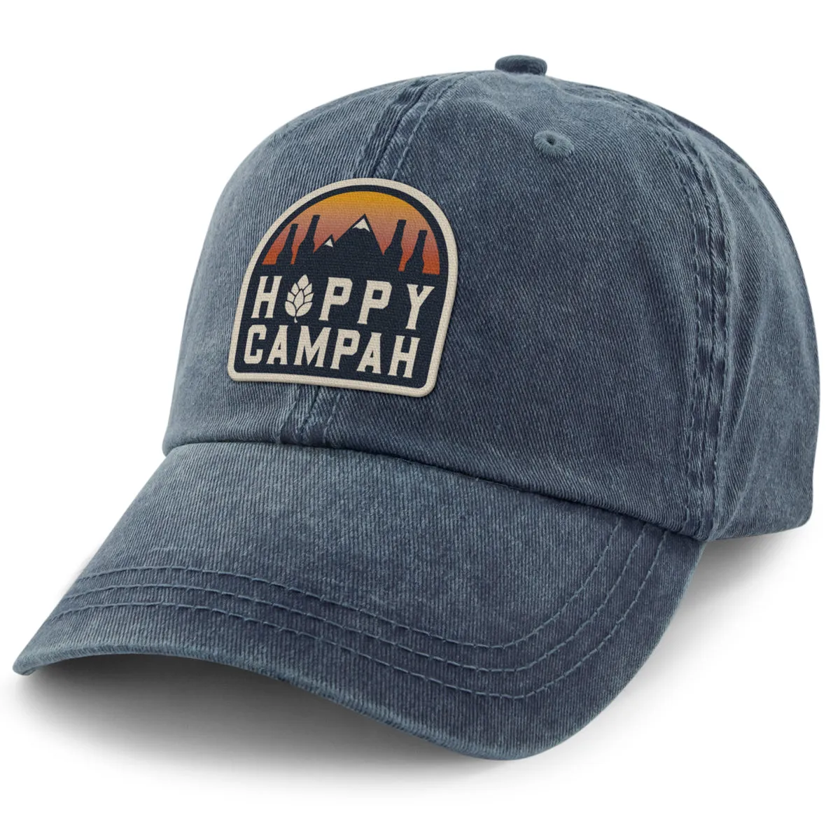 Hoppy Campah Washed Dad Hat