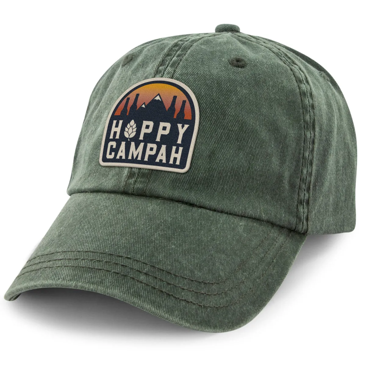 Hoppy Campah Washed Dad Hat