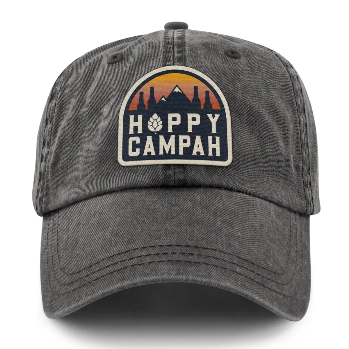 Hoppy Campah Washed Dad Hat