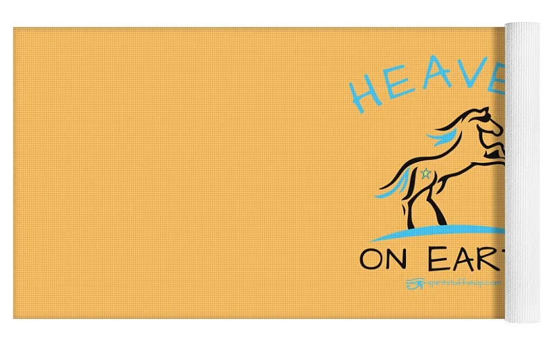 Horse Heaven On Earth - Yoga Mat