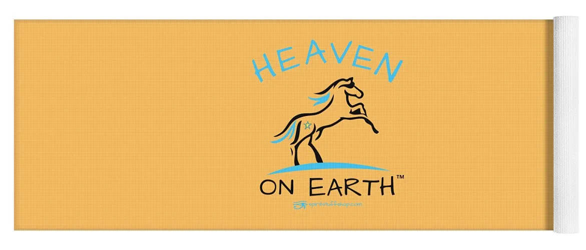 Horse Heaven On Earth - Yoga Mat