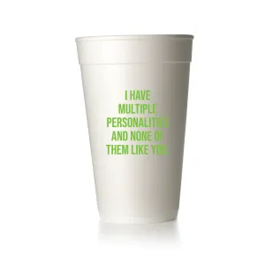 I Have Multiple Personalities Cups