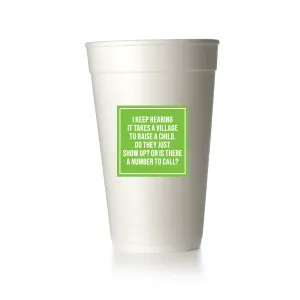 It Takes a Village Cups