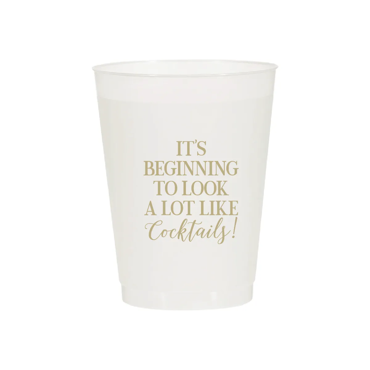 It's Beginning to Look a lot Like Cocktails Cups