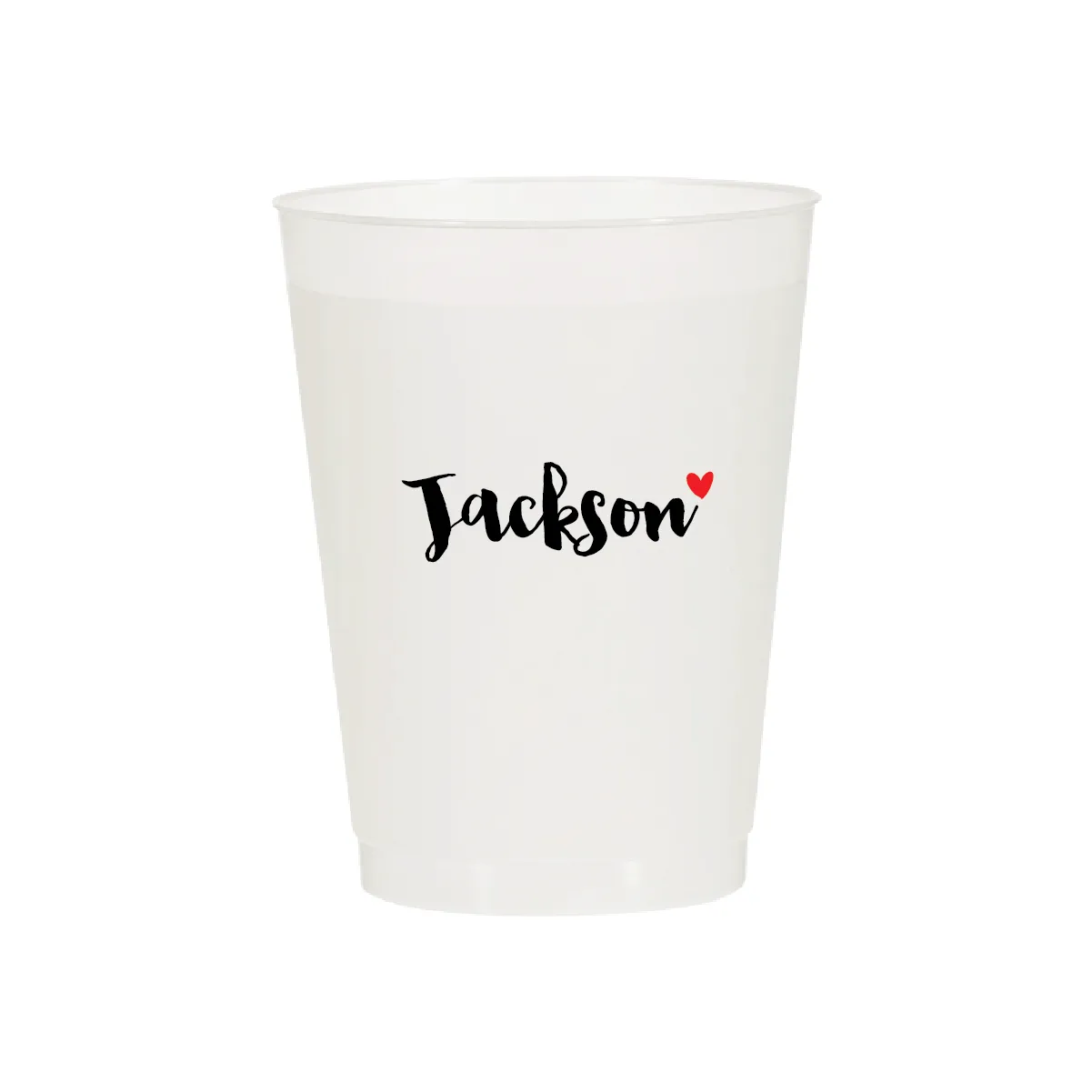 Jackson Script Cups