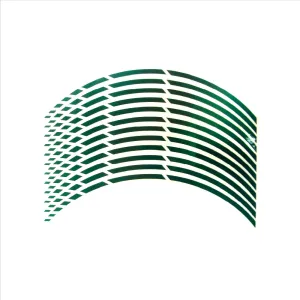 KEITI REFLECTIVE WHEEL 3 STRIPE WS810G [GREEN]