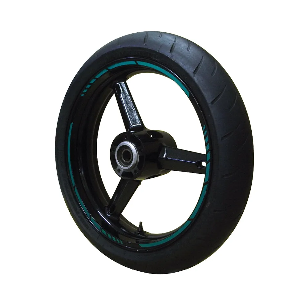 KEITI REFLECTIVE WHEEL 3 STRIPE WS810G [GREEN]