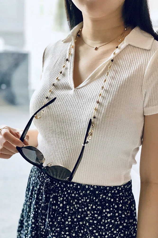 Kensie Gemstone Multi-Purpose Chain