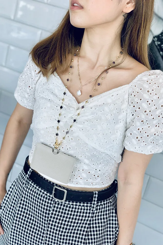Kensie Gemstone Multi-Purpose Chain