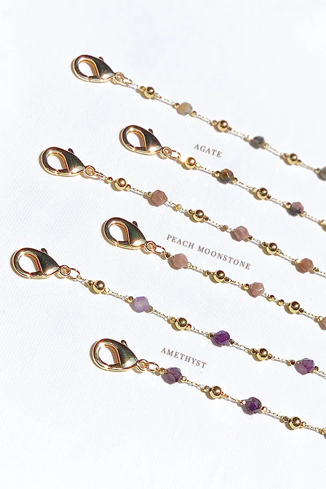 Kensie Gemstone Multi-Purpose Chain