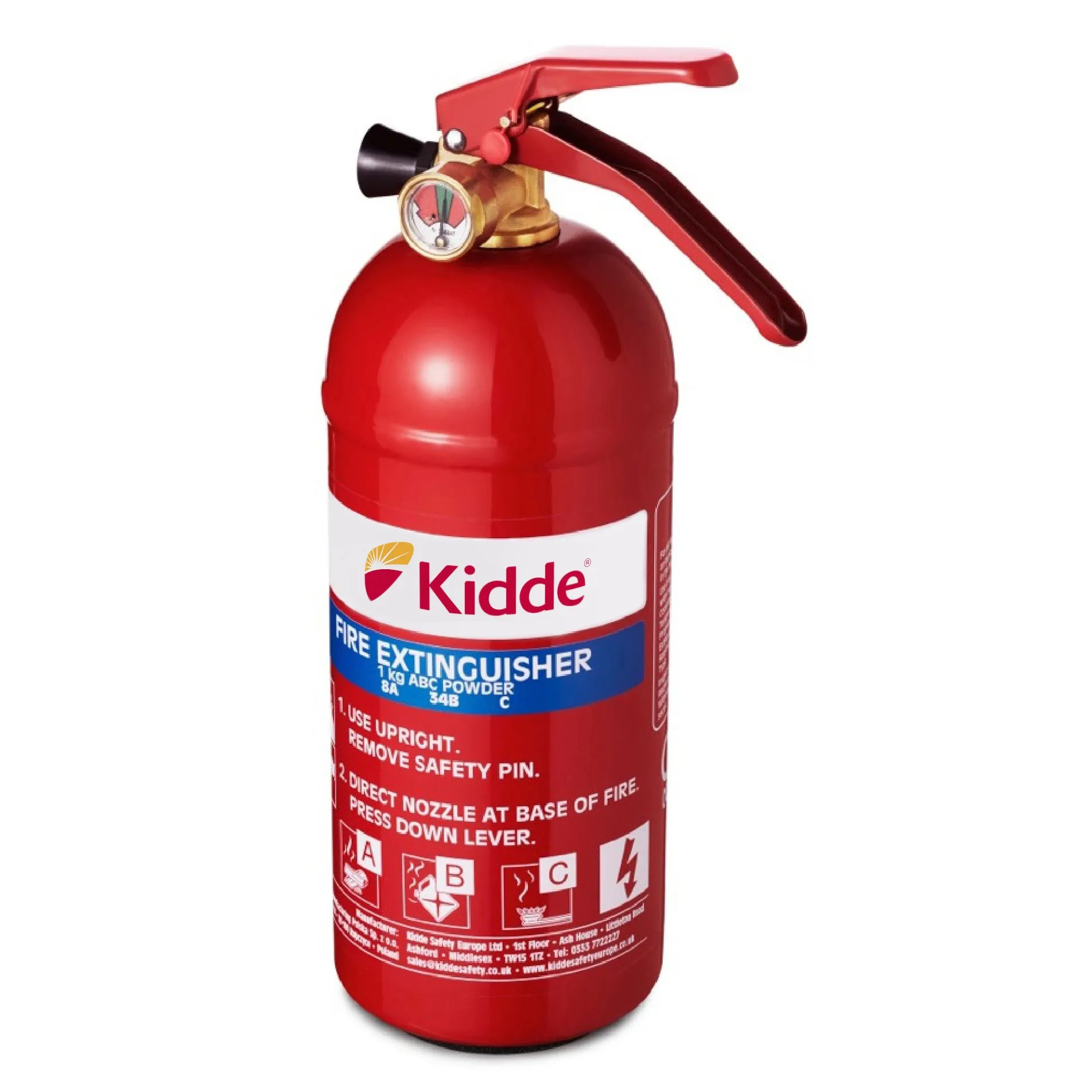 Kidde KS1KG 1kg Multi-Purpose Fire Extinguisher