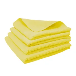 Kleanway M-Cloth Microfibre <Yellow> - 40 X 40cm (10/Pkt)