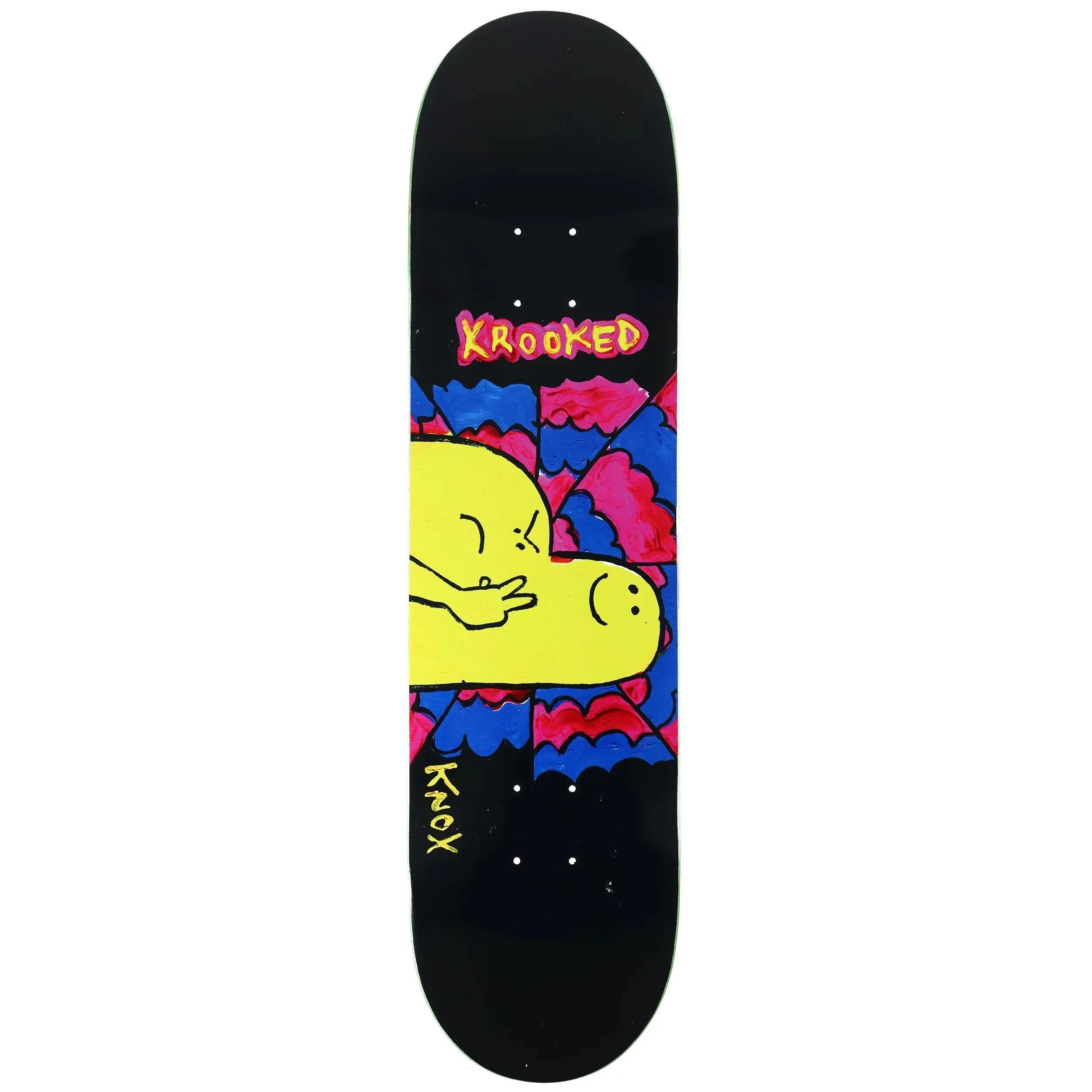 KROOKED KNOX GREETINGS DECK -TABLA SKATE 8.12"