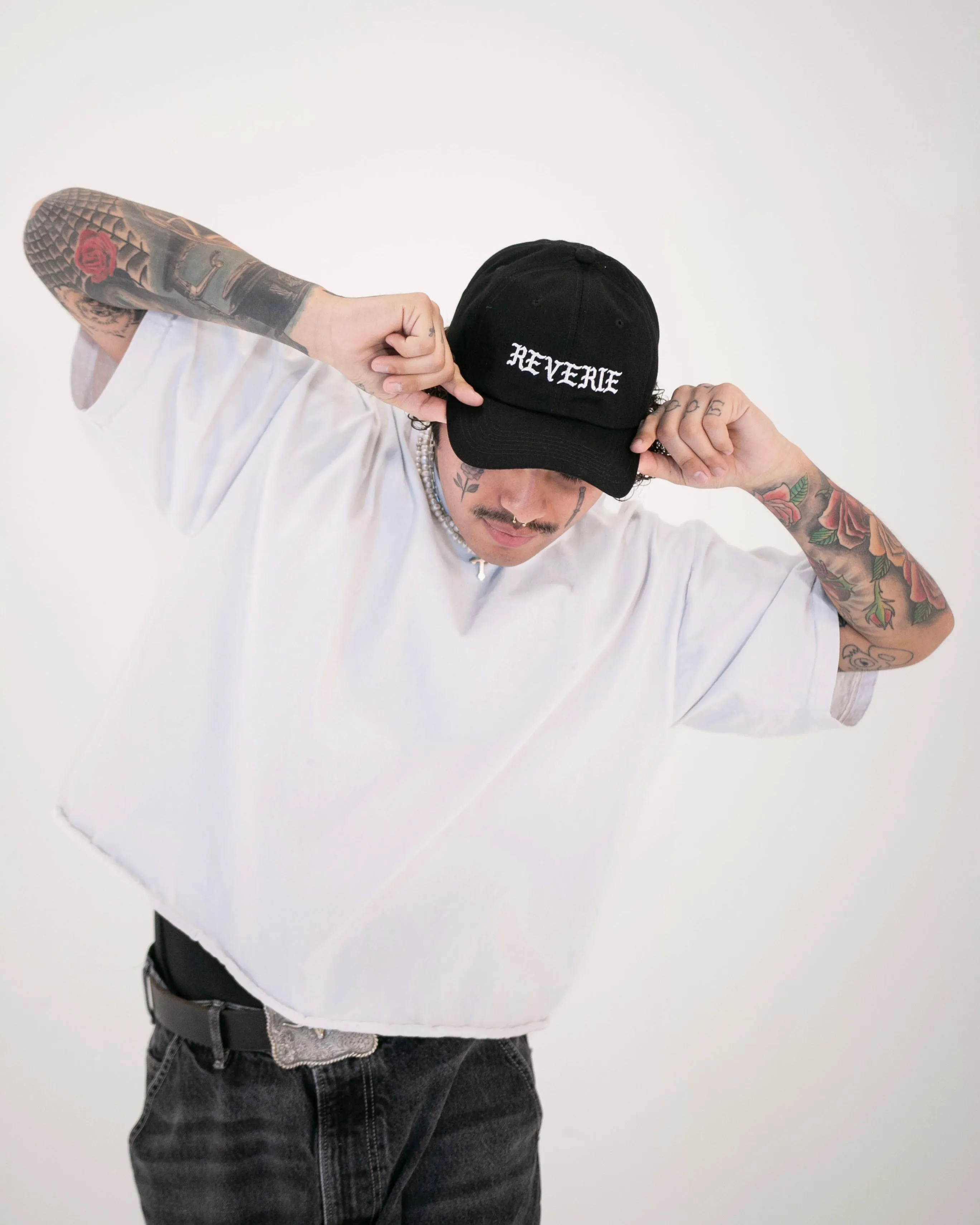 ‘LA Raised’ Black Dad Hat