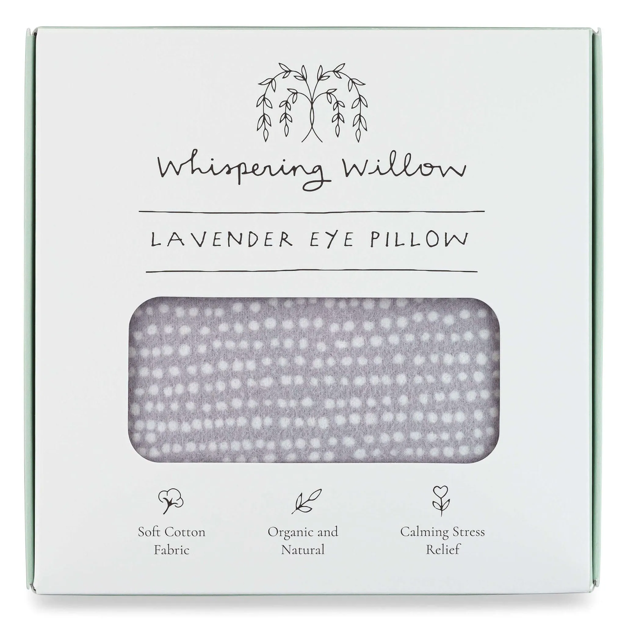 Lavender Eye Pillow in Tranquil Gray