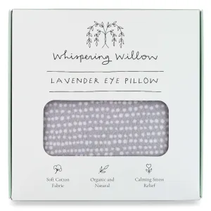 Lavender Eye Pillow in Tranquil Gray