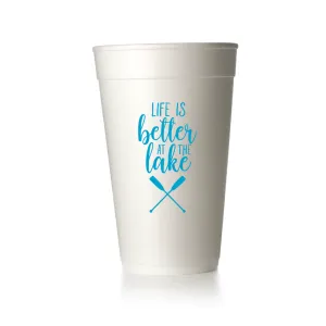 Life is Better at the Lake Cups