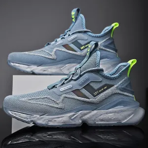 Lightweight Autumn Winter Breathable Trendy Reflective Men's Shoes