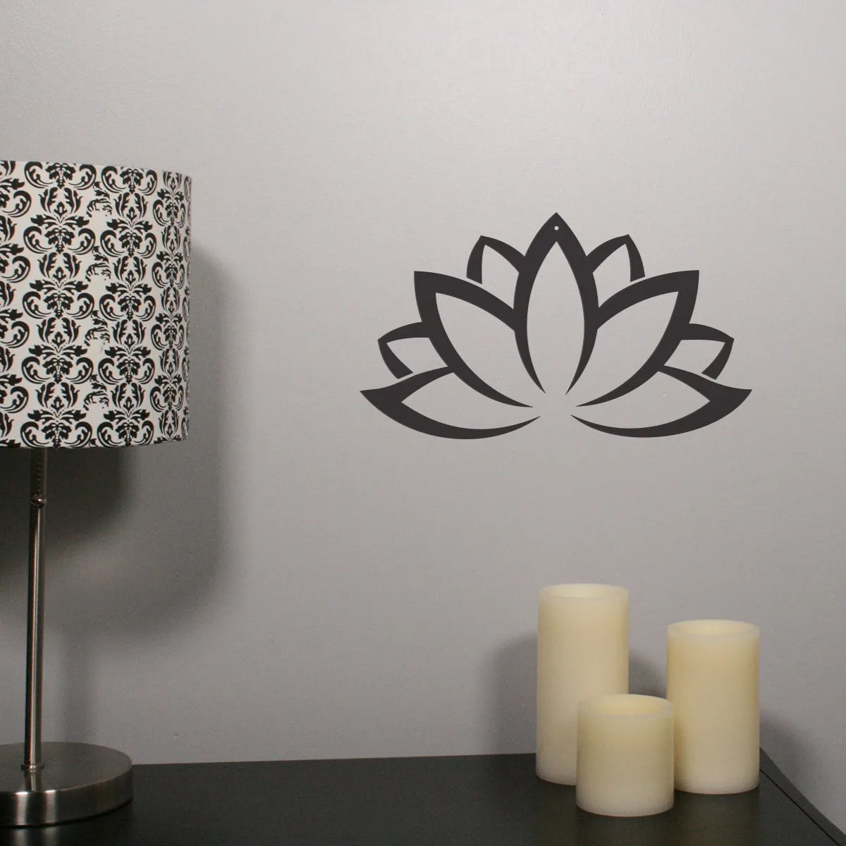 Lotus Flower - Metal Wall Art/Décor