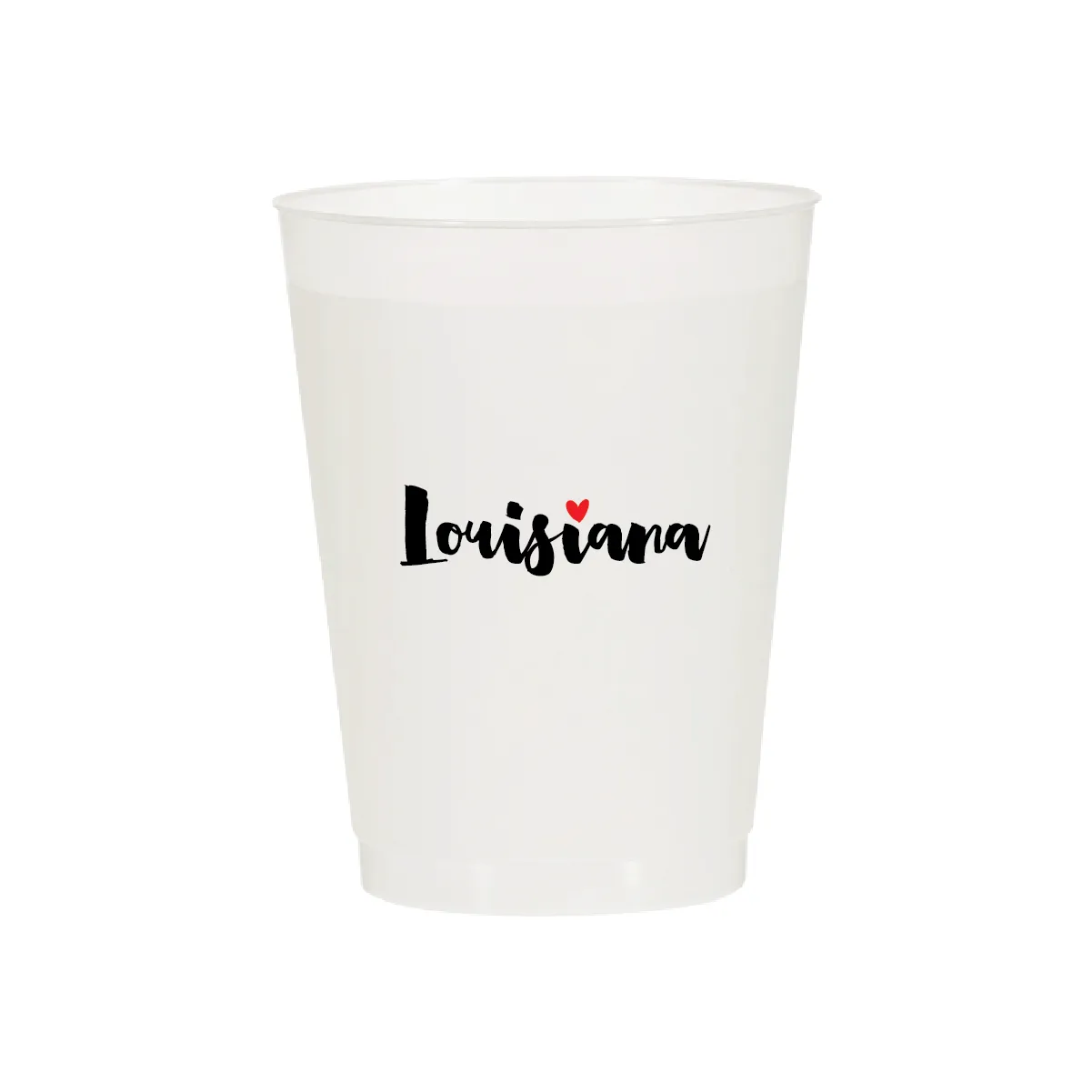 Louisiana Script Cups