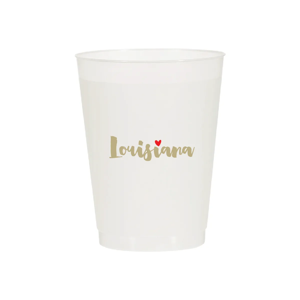Louisiana Script Cups