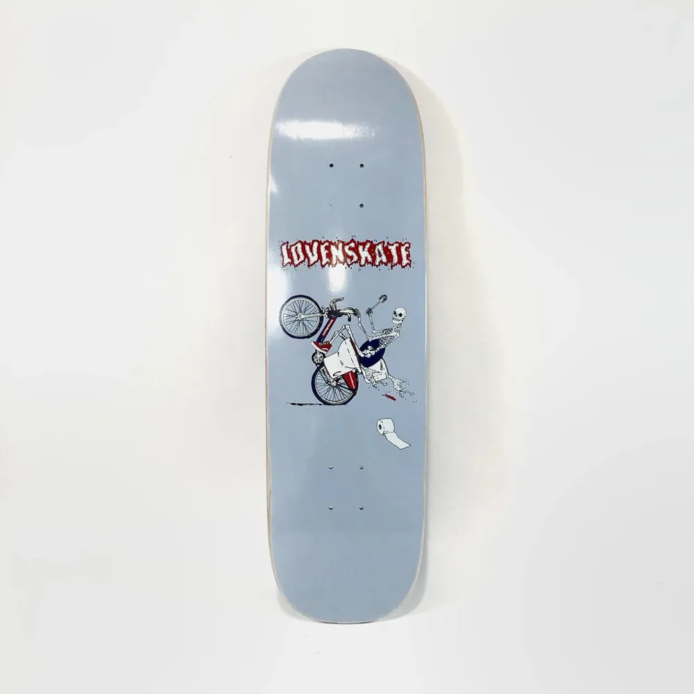 Lovenskate On Your Bike Boris 9" Football Shape Skate Deck