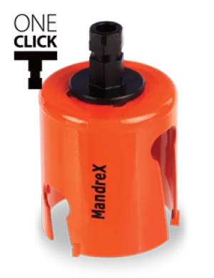 MandreX MHMQ0079B SuperXcut Multi Purpose TCT 79mm Hole Saw c/w Adapter