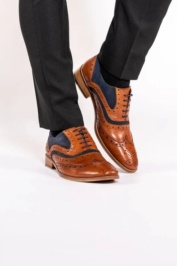 Marc Darcy Murray Shoe Tan / Navy