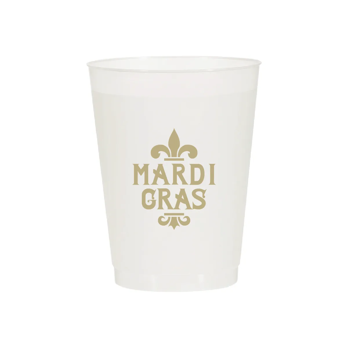 Mardi Gras Fleur De Lis Cups