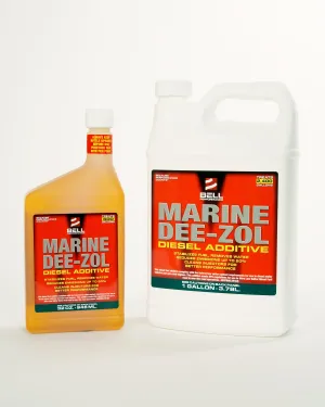 Marine Dee-Zol (Case Gal.) Treatment for Marine Diesel Fuel - Case of 4 x 1 Gallon Jugs