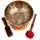 Master Healing Tibetan Singing Bowl Set for Sound Bath & Chakra Meditation - 9-Inch"