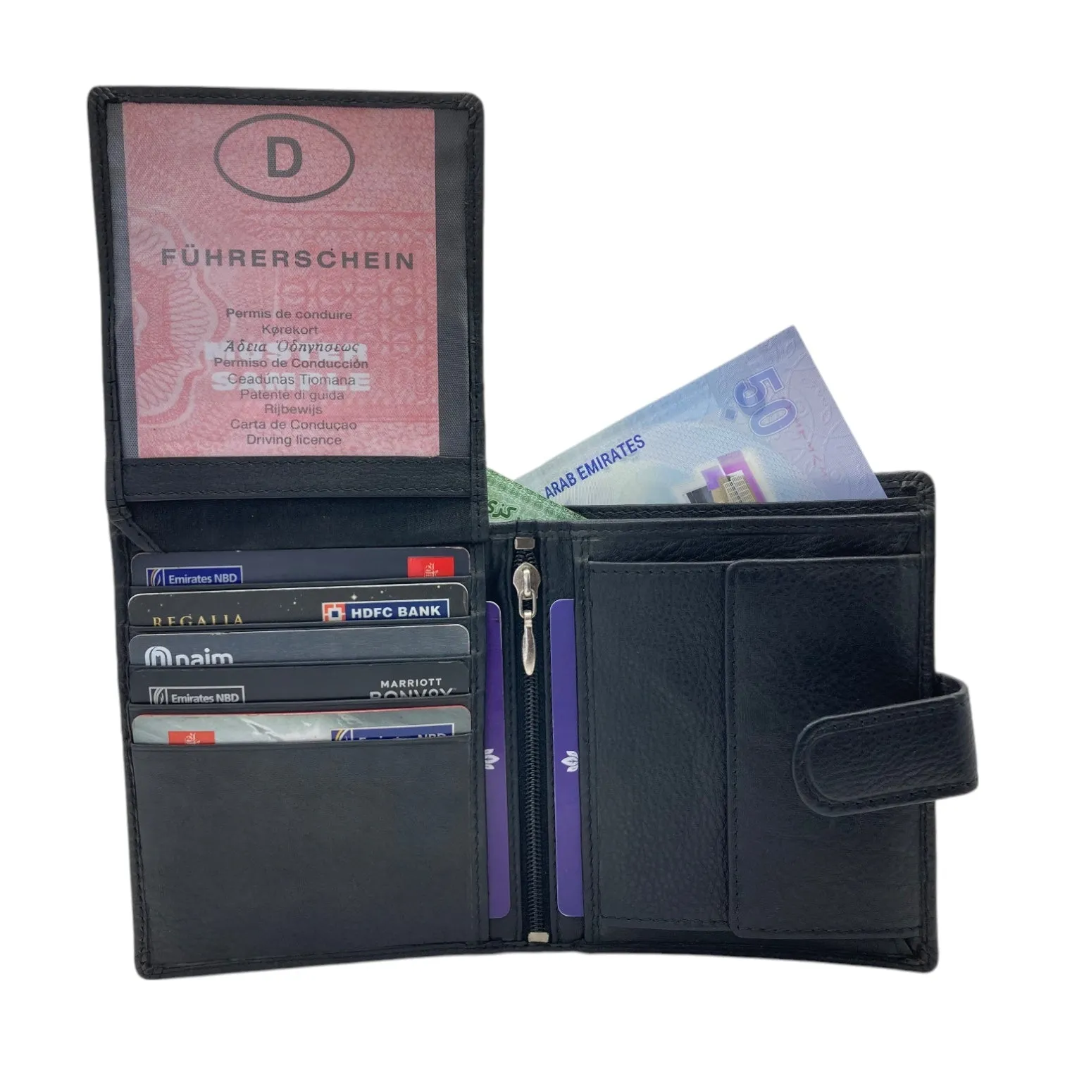 Maveric RFID Long Wallet, Standing Wallet # RFID-4075CL