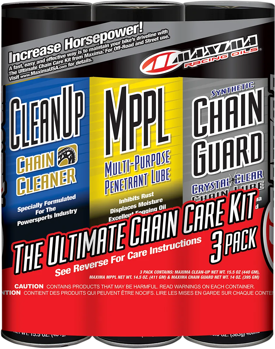 MAXIMA RACING OIL Synthetic Chain Care Kit