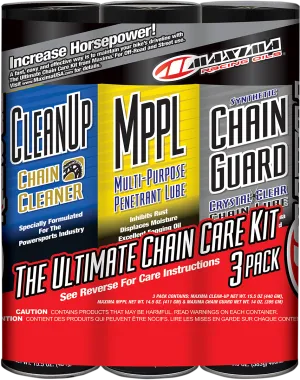 MAXIMA RACING OIL Synthetic Chain Care Kit