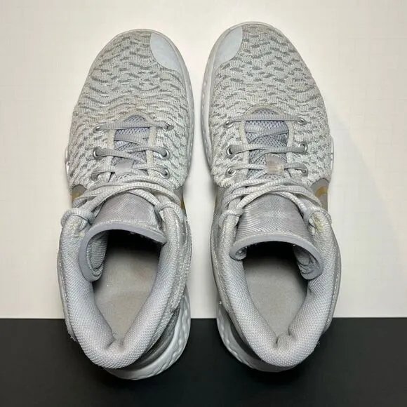 Mens NIKE KD Trey 5 VIII Gray Basketball Shoes / Size 7