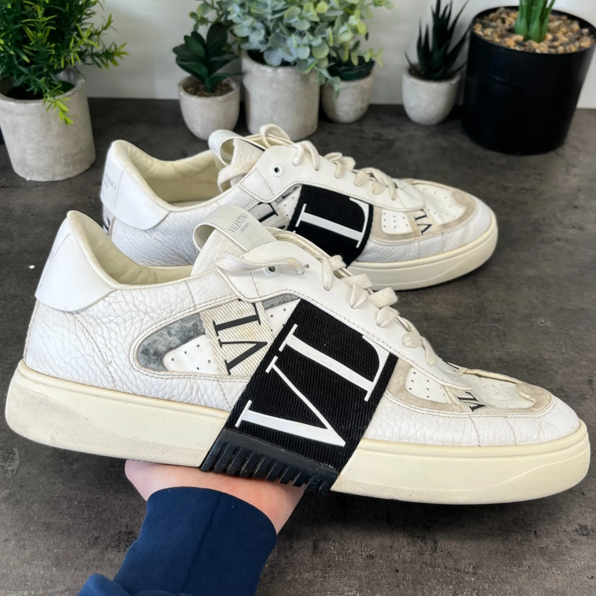 Men's Vl7N Low Trainers White Size EU 44 / UK 10
