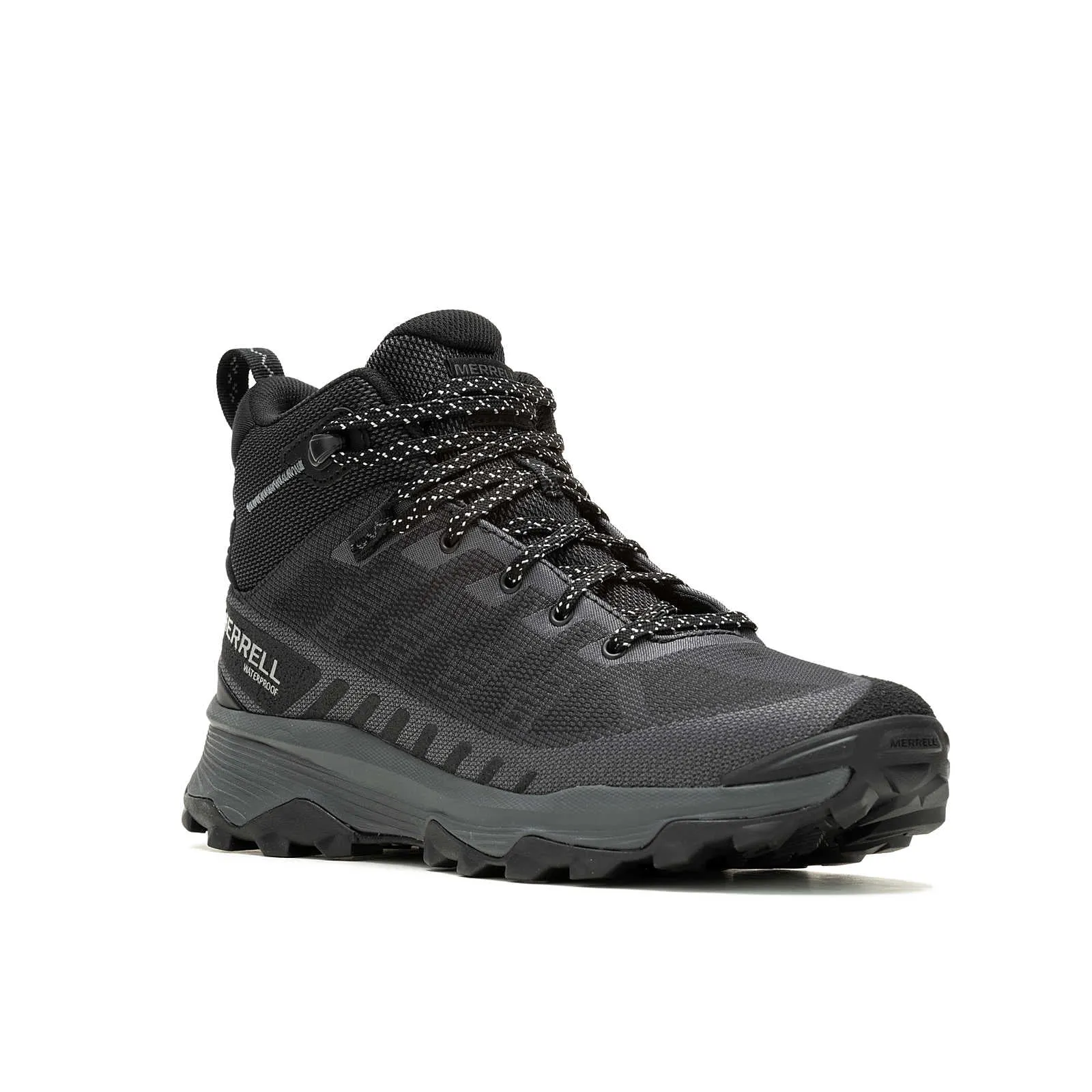 Merrell Men's Speed Eco Mid Waterproof Boot - Black