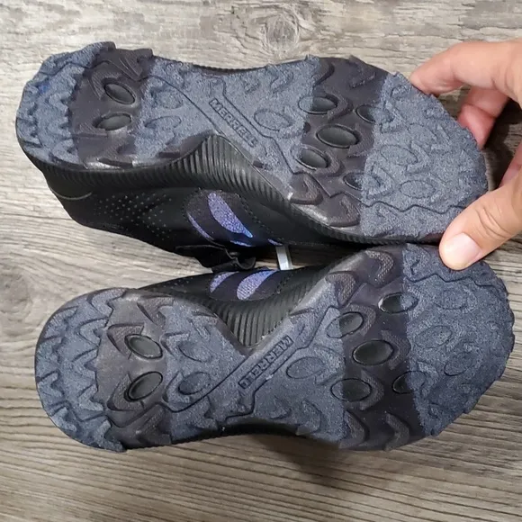 Merrell Nova 2 Night Sky Black Blue Reflective Shoes Size 1