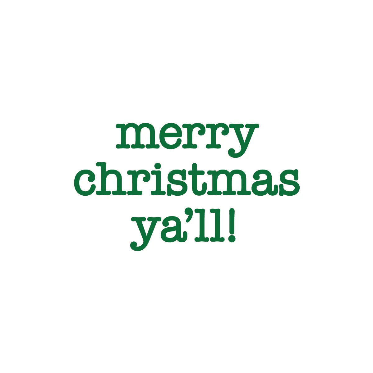 Merry Christmas Ya'll Cups