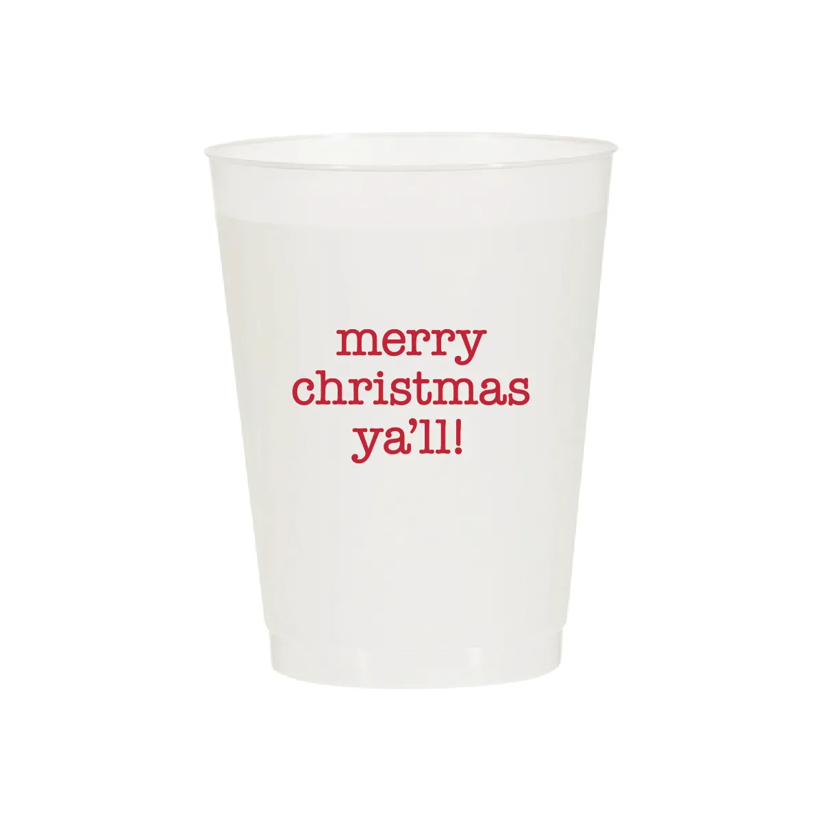 Merry Christmas Ya'll Cups