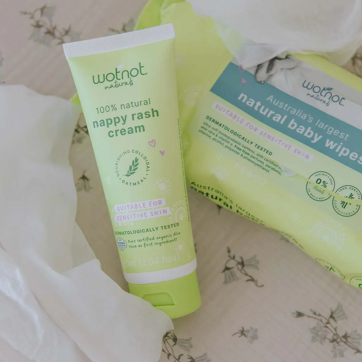 Nappy Rash Cream & Baby Balm