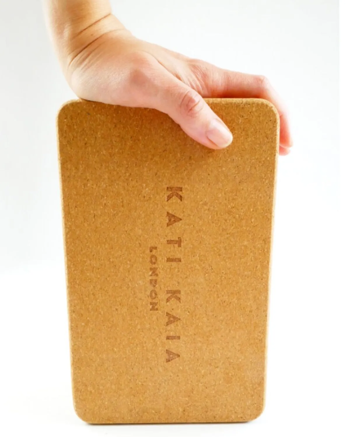 Natural CORK YOGA BLOCK   STRAP SET