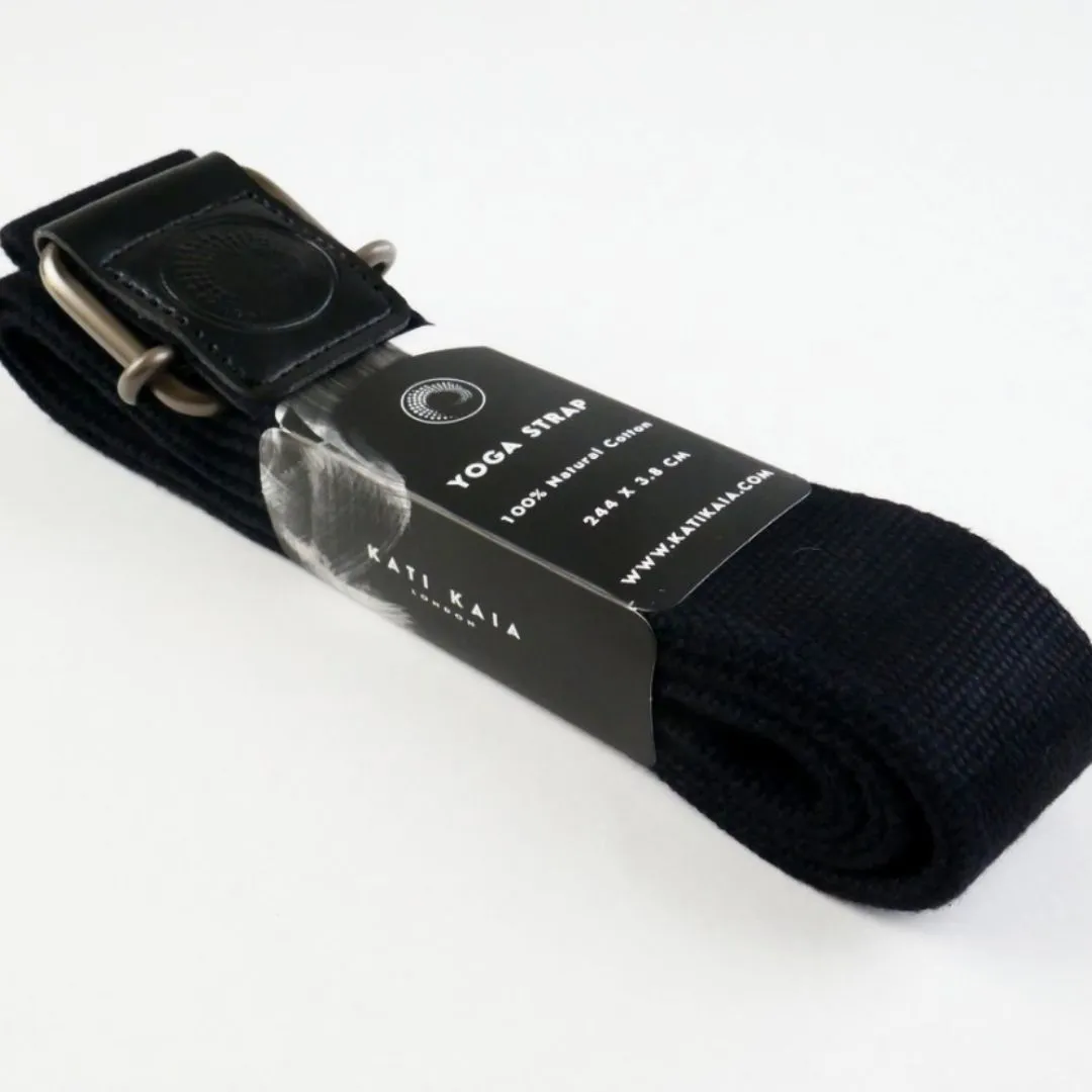 Natural CORK YOGA BLOCK   STRAP SET