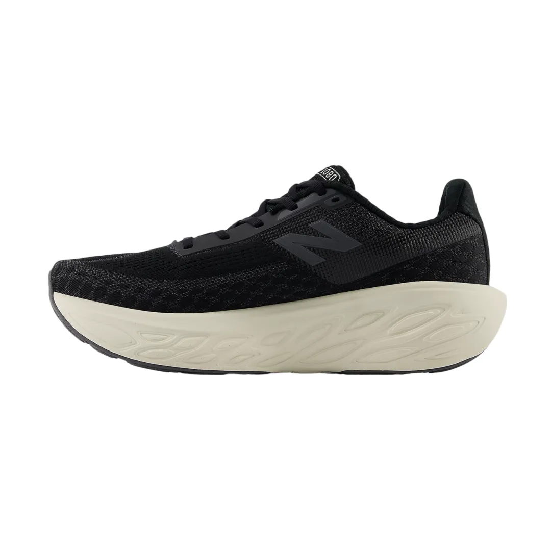 NEW BALANCE M1080B14-2E FRESH FOAM X 1080 v14 MN'S (Wide) Black/White Mesh Running Shoes