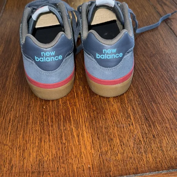 New Balance Numeric 574 Indigo &amp; Gum Skate Shoes size 9