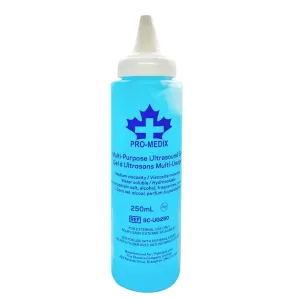 New sealed ProMedix Multi Purpose Ultrasound Gel 250ml