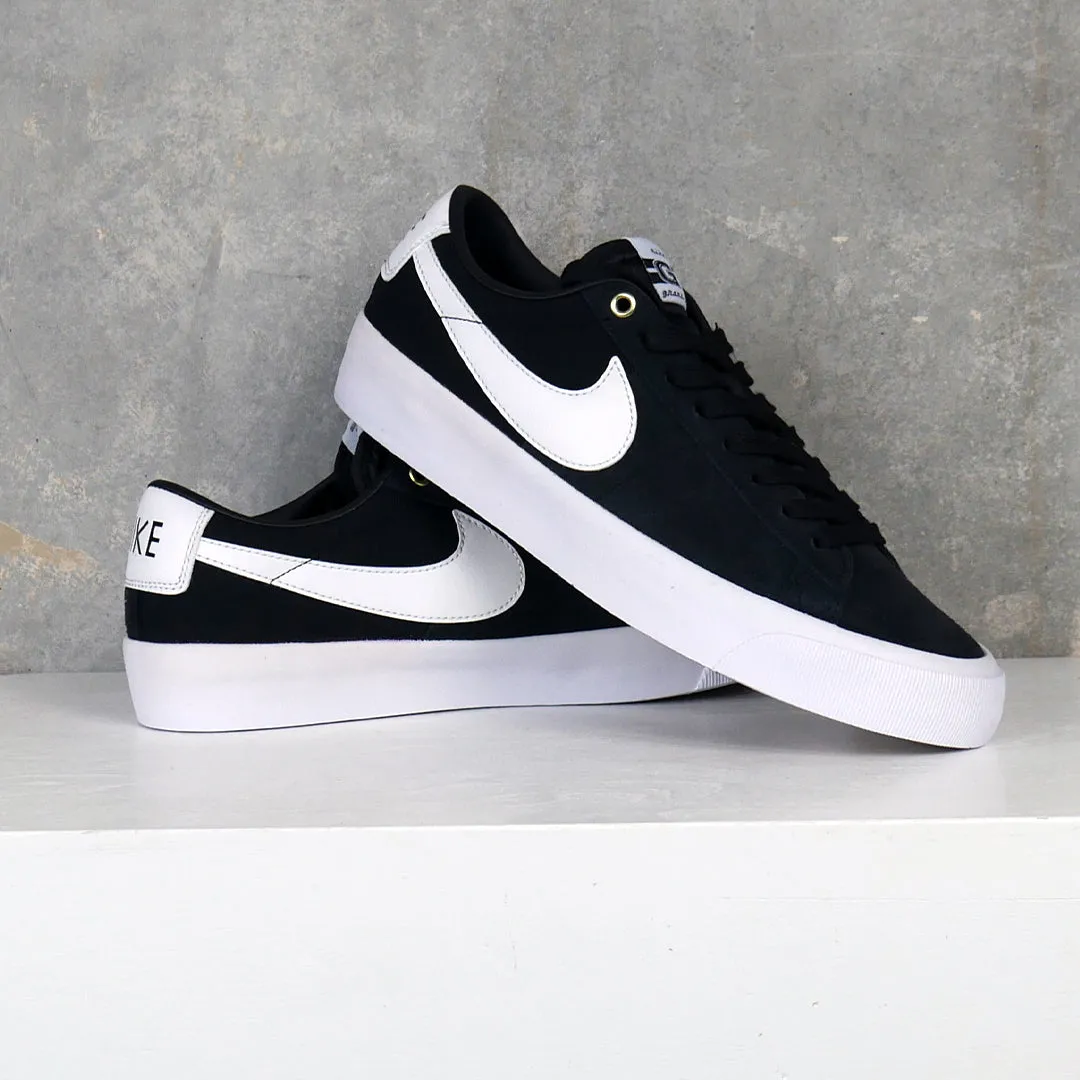 Nike SB Zoom Blazer Low Pro GT (Black/Black/White)