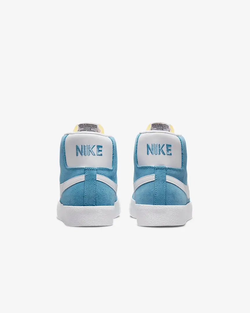 Nike SB Zoom Blazer Mid Cerulean/White