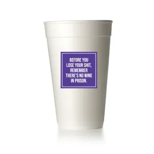 No Wine in Prison Cups
